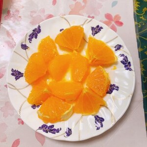 生姜風味のフルーツサラダ